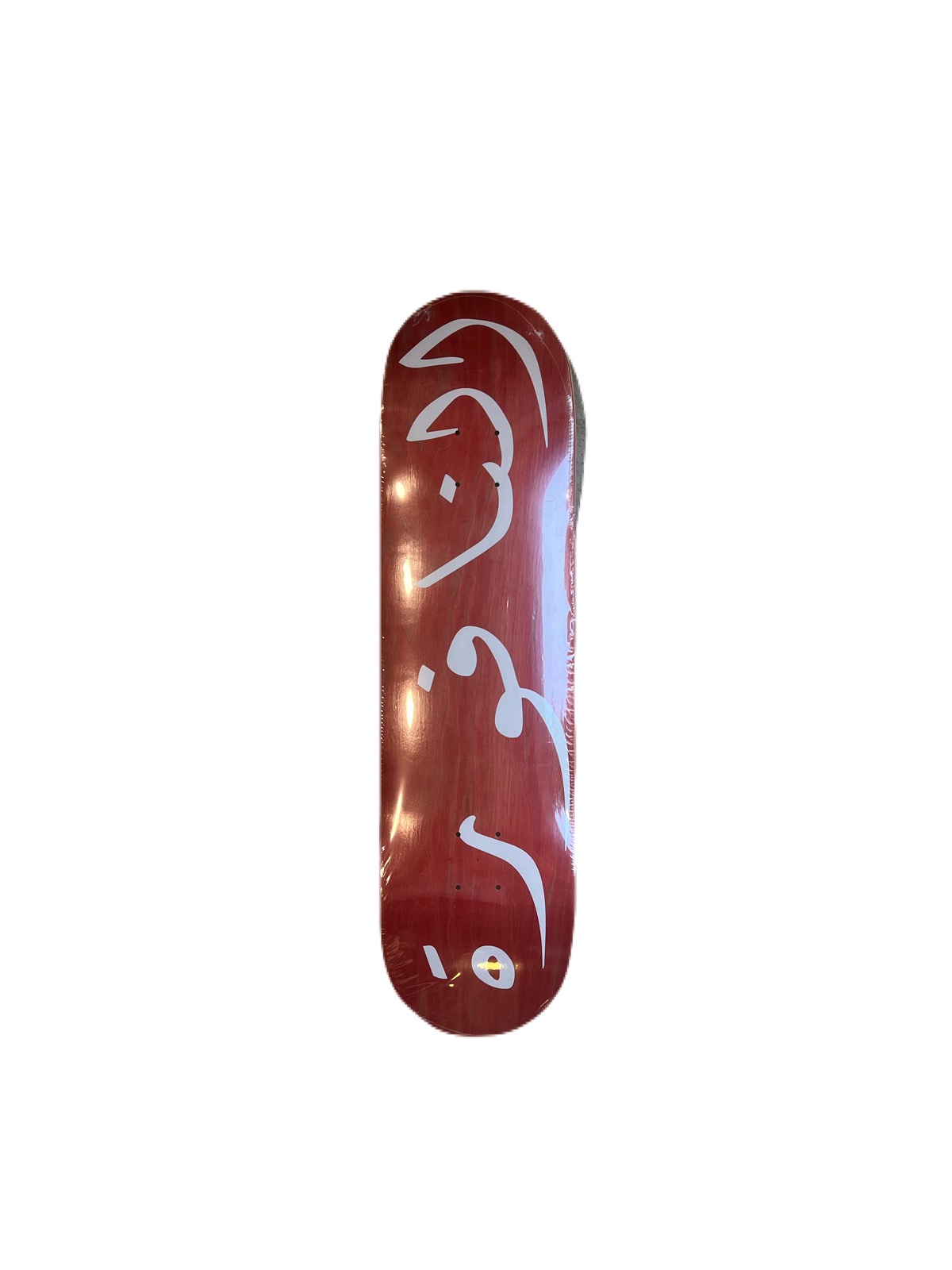 Arabic V2 RED 8″ – Skateboard Deck