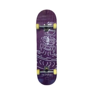 Libya Map NAF PURPLE 8.25″ – Skateboard Complete