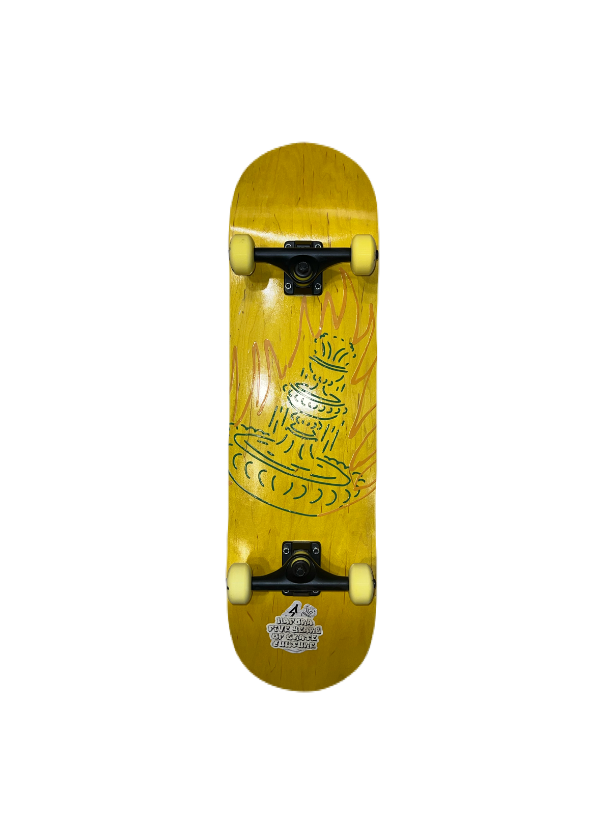 Flame NAF 5YSC 8.5"- Skateboard Complete