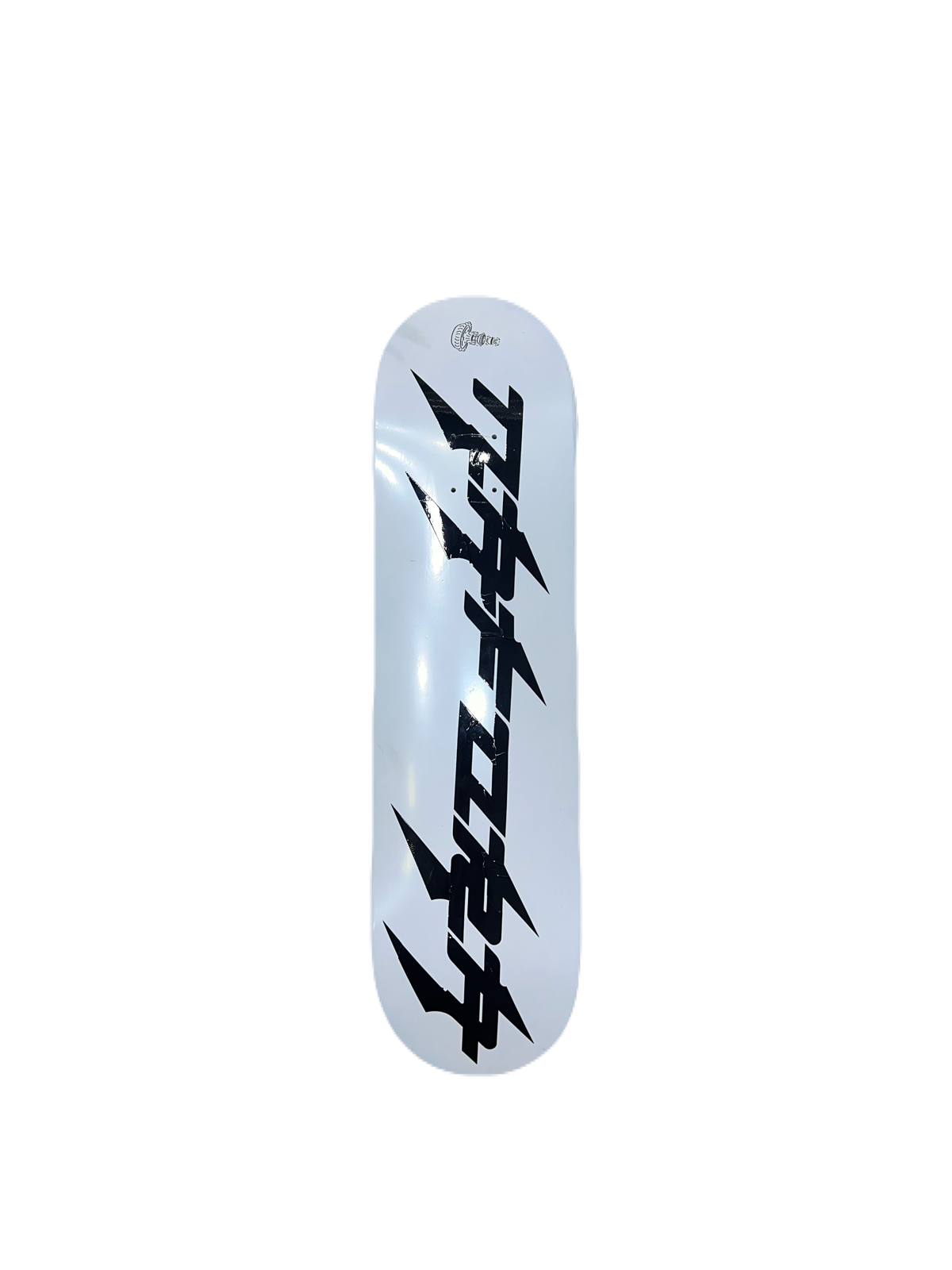 Jiro Logo White 8" - Skateboard Deck