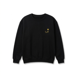 SWEATSHIRT CLASSIC BRAND LOGO BLACK