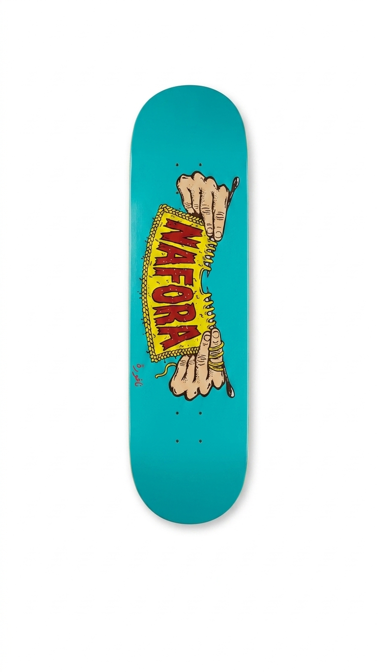 SKATEBOARD DECK - THREADED NAFORA