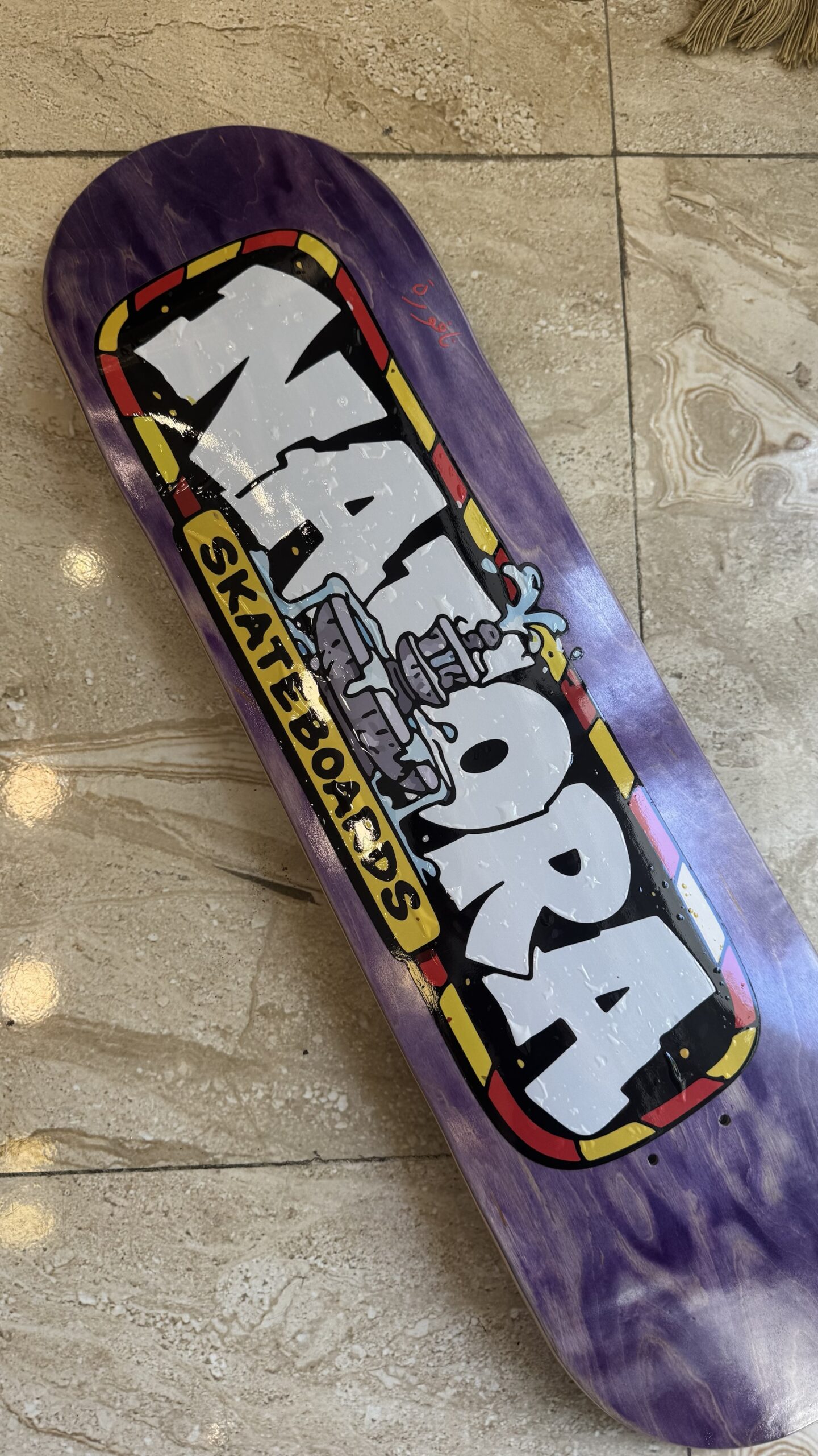 SKATEBOARD DECK - NAFORA TAG - Image 2